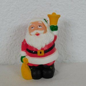 Mr & Mrs Santa Claus Christmas Salt & Pepper Shakers Holiday Gifts Bell Plastic